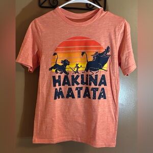 Disney Lion King Hakuna Matata Youth Large 10-12 NWOT